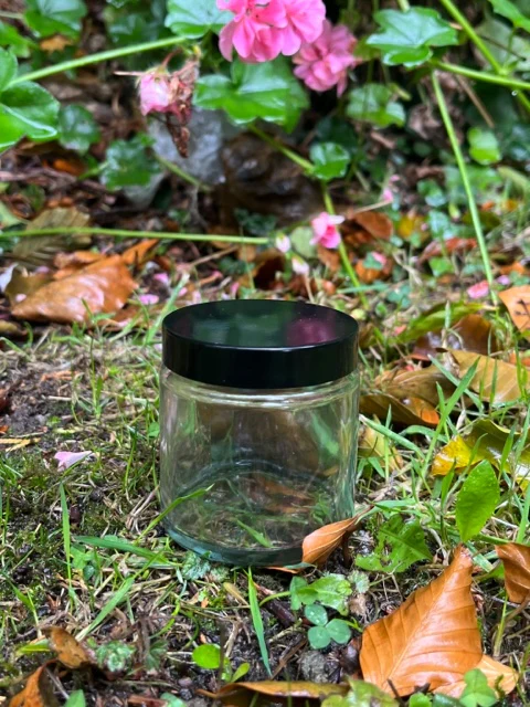 120ml Clear Glass Jars