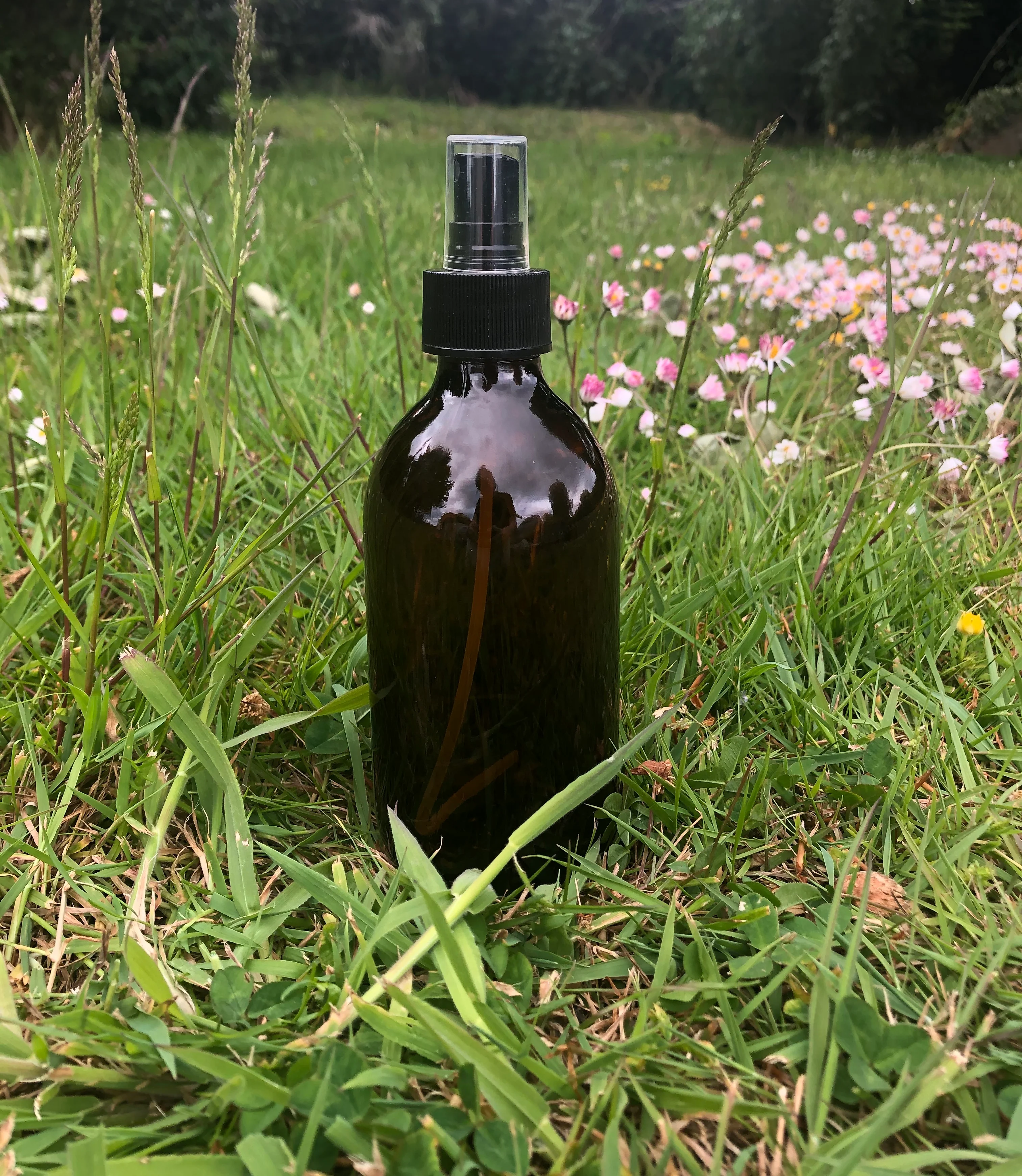 300ml Medical Round Amber Glass Bottle - Image 3