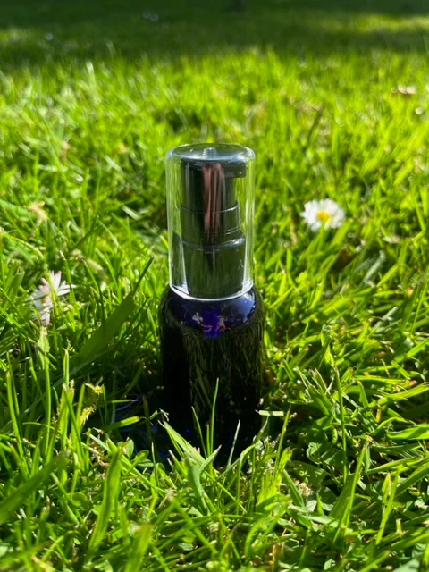 50 ml Blue Boston Round (PET) Plastic Bottle - Image 7