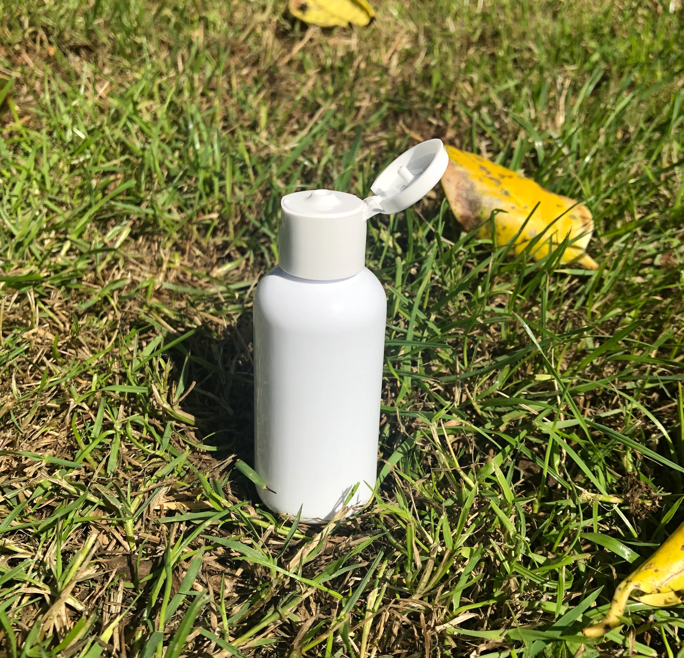 50 ml White Plastic bottle - Image 3