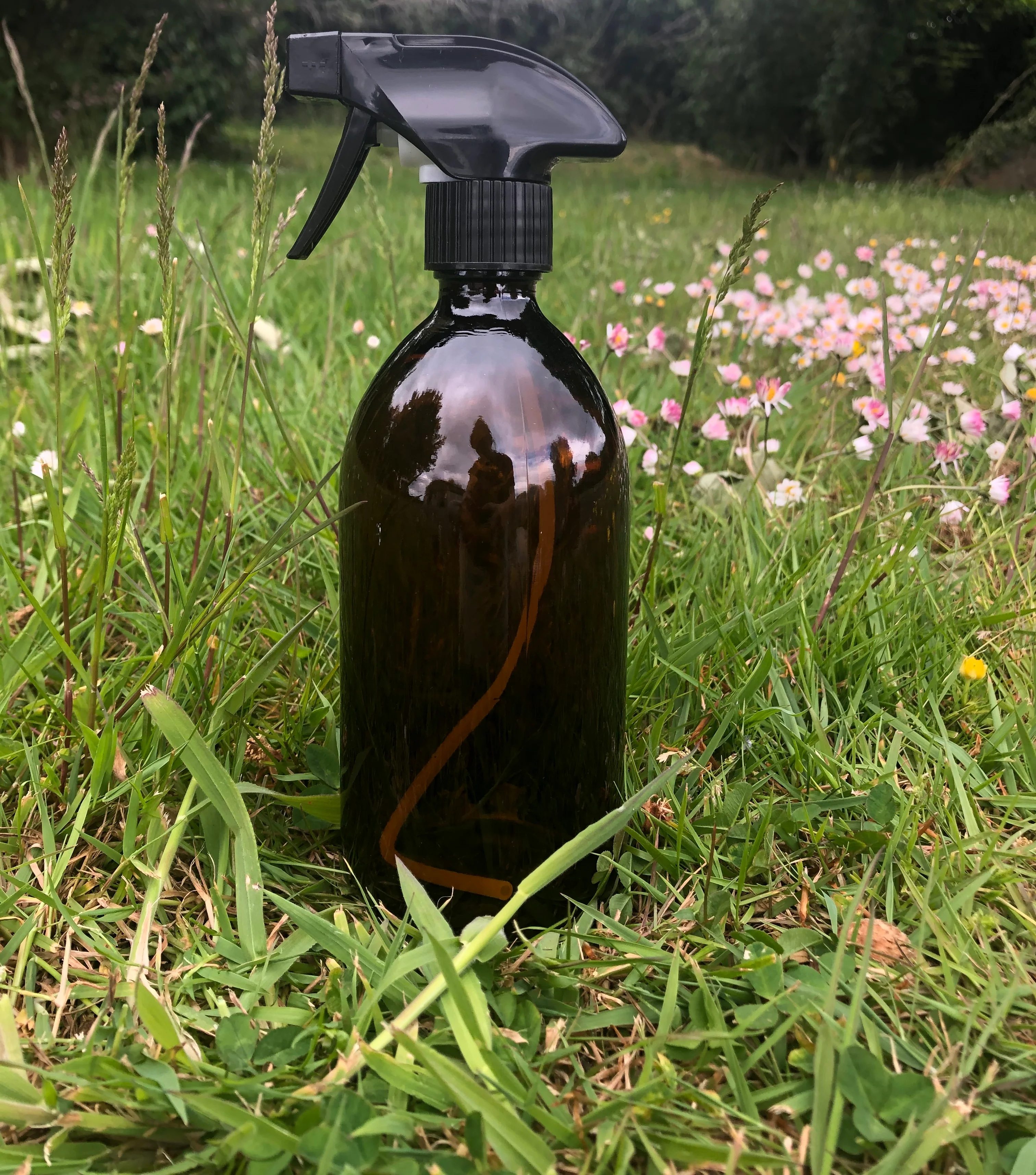 500ml Medical Round Amber Glass Bottle - Image 4