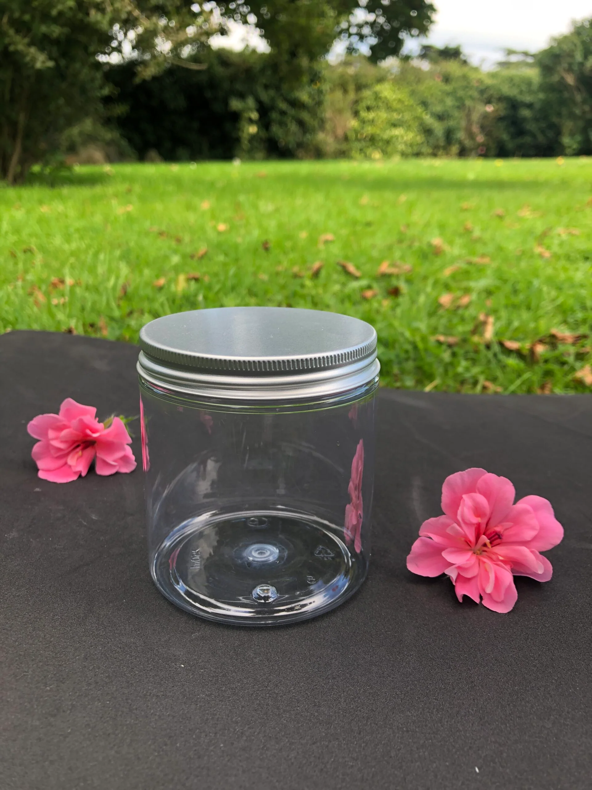 250ml Clear Plastic Jar