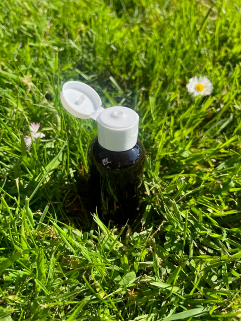 50 ml Amber Boston Round (PET) Plastic Bottle - Image 6