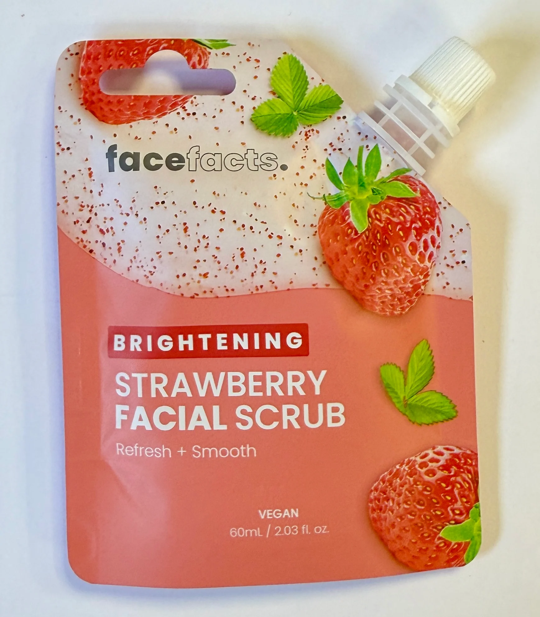 Face Facts - Strawberry Facial Scrub (Brightening)