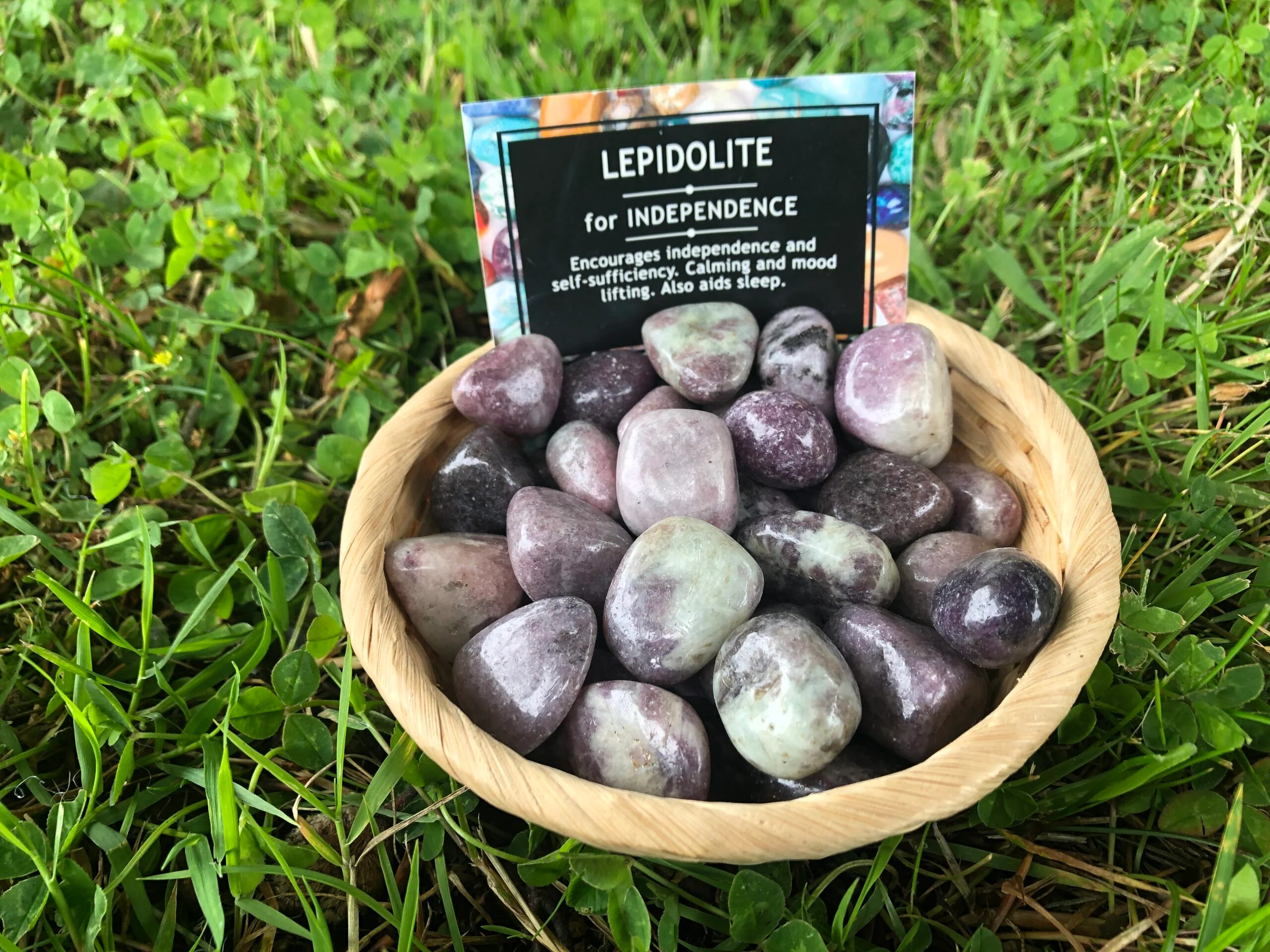 Lepidolite Gemstone