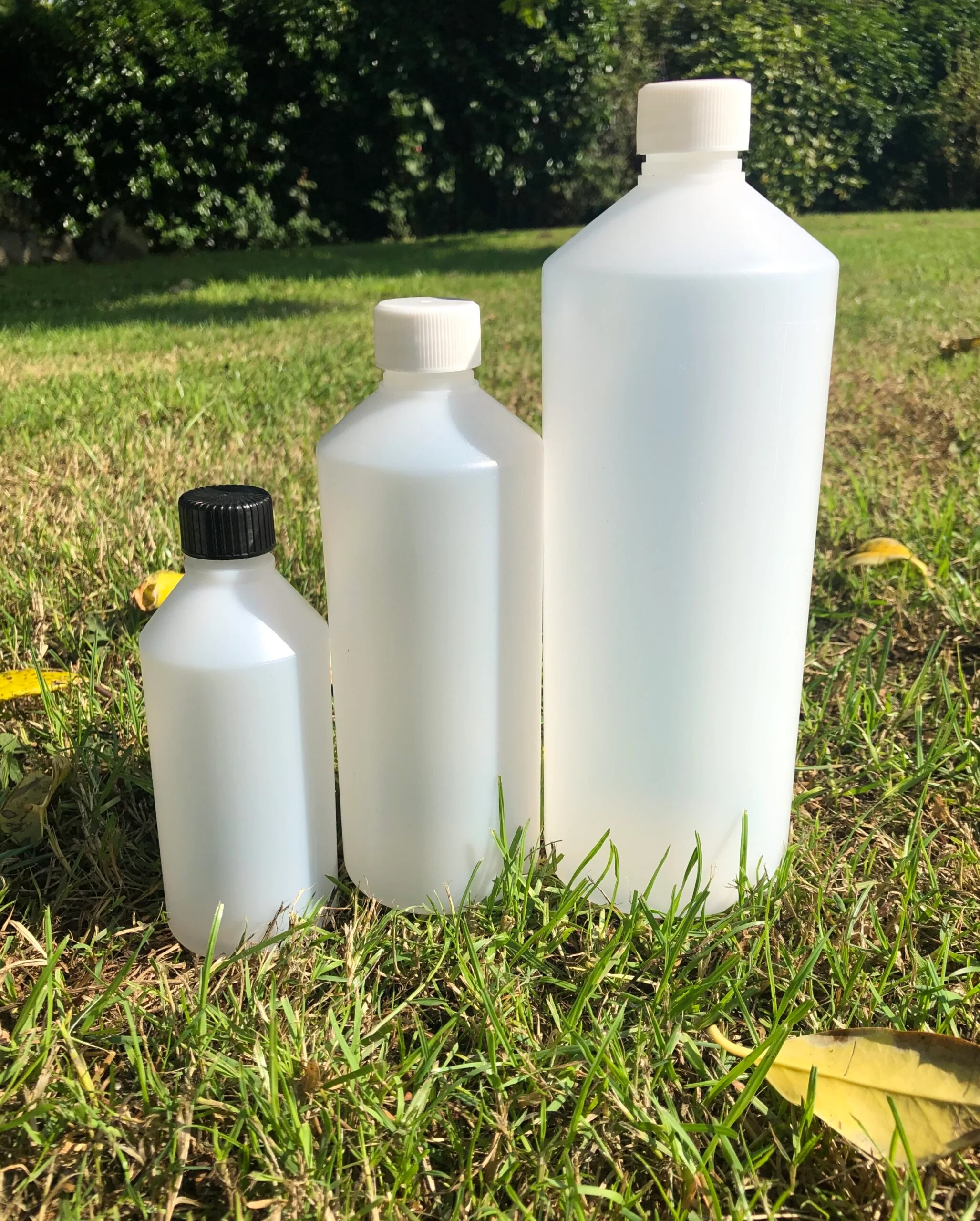 Natural HDPE Plastic Bottles - 500ml - Image 2