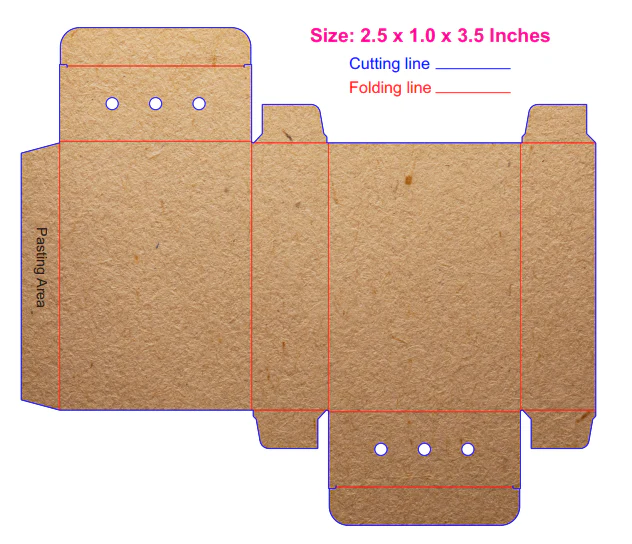 Packaging for Soap Bars - Brown Card - Image 3