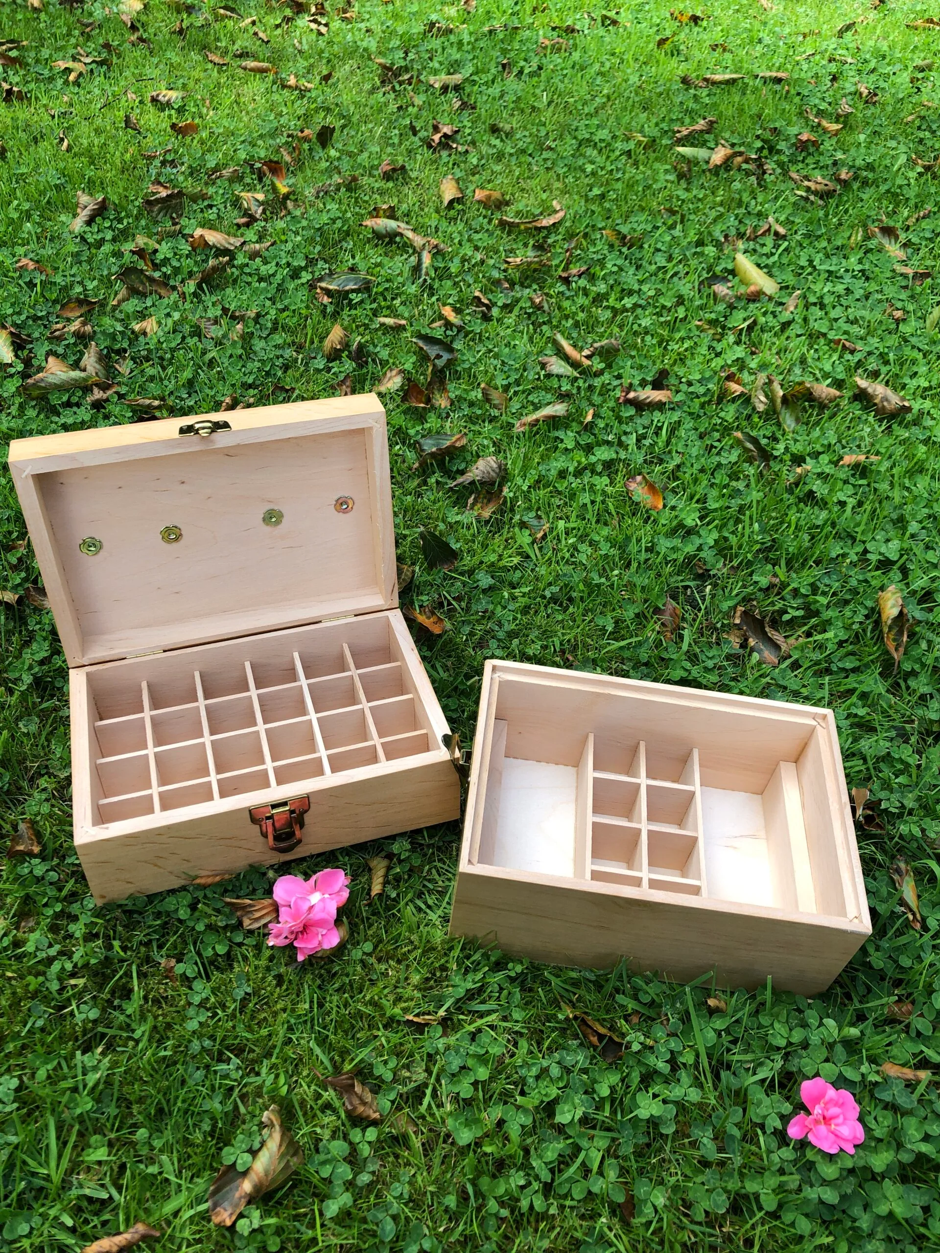Student Aromatherapy Box/ Small practitioner Box with Handle - Image 3